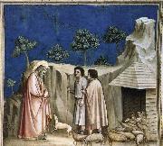 GIOTTO di Bondone Joachim among the Shepherds oil